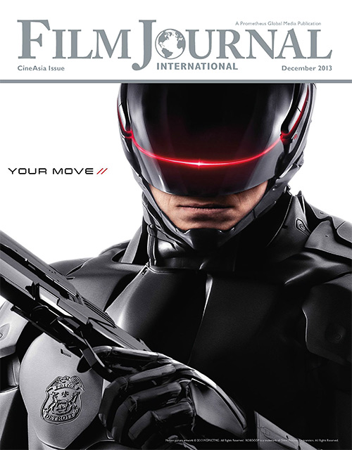 FILM JOURNAL INTERNATIONAL magazine side cover December 2013
