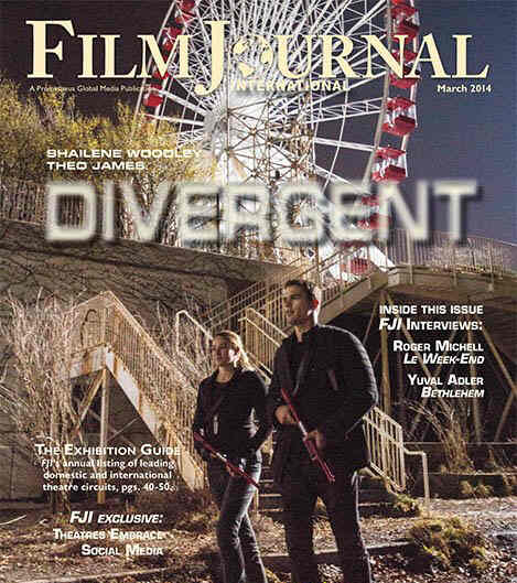 FILM JOURNAL INTERNATIONAL magazine side cover March 2014