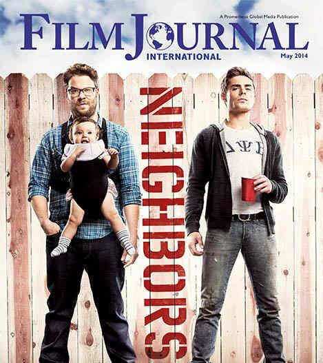 FILM JOURNAL INTERNATIONAL magazine side cover May 2014