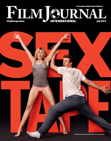 FILM JOURNAL INTERNATIONAL magazine side cover July 2014