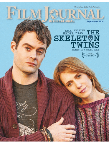 FILM JOURNAL INTERNATIONAL magazine side cover September 2014