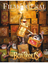 FILM JOURNAL INTERNATIONAL magazine side cover October 2014