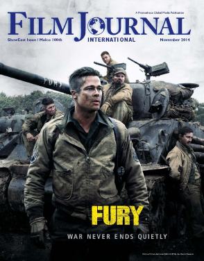 FILM JOURNAL INTERNATIONAL magazine side cover November 2014