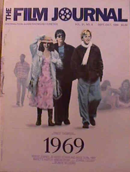 FILM JOURNAL INTERNATIONAL magazine side cover September/October 1988