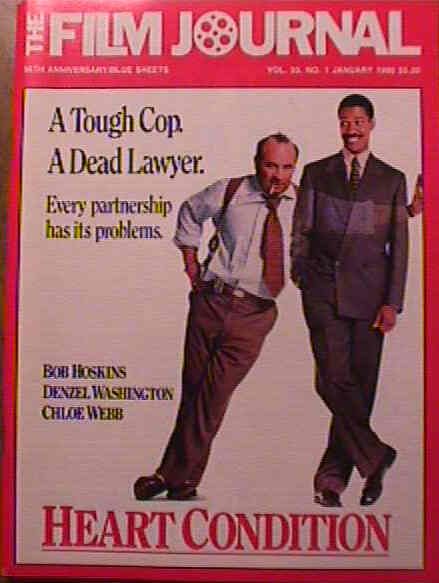 FILM JOURNAL INTERNATIONAL magazine side cover January 1990