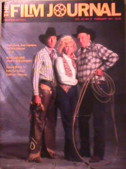 FILM JOURNAL INTERNATIONAL magazine side cover February 1991