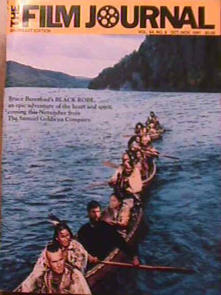 FILM JOURNAL INTERNATIONAL magazine side cover October/November 1991