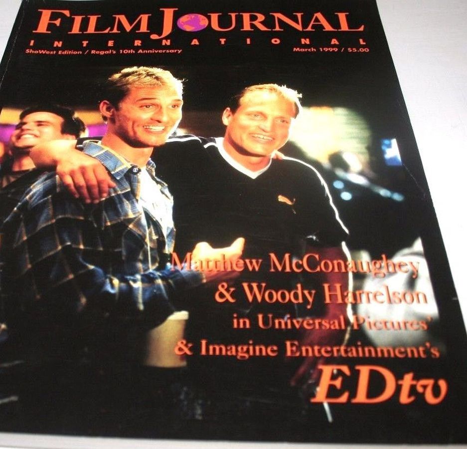 FILM JOURNAL INTERNATIONAL magazine side cover March 1999