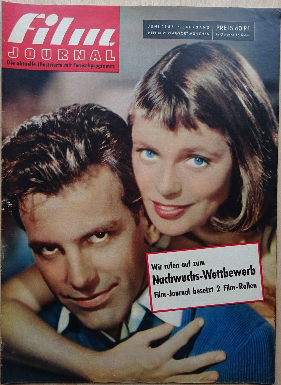 FILM JOURNAL (De) magazine side cover Issue 13 June 1957
