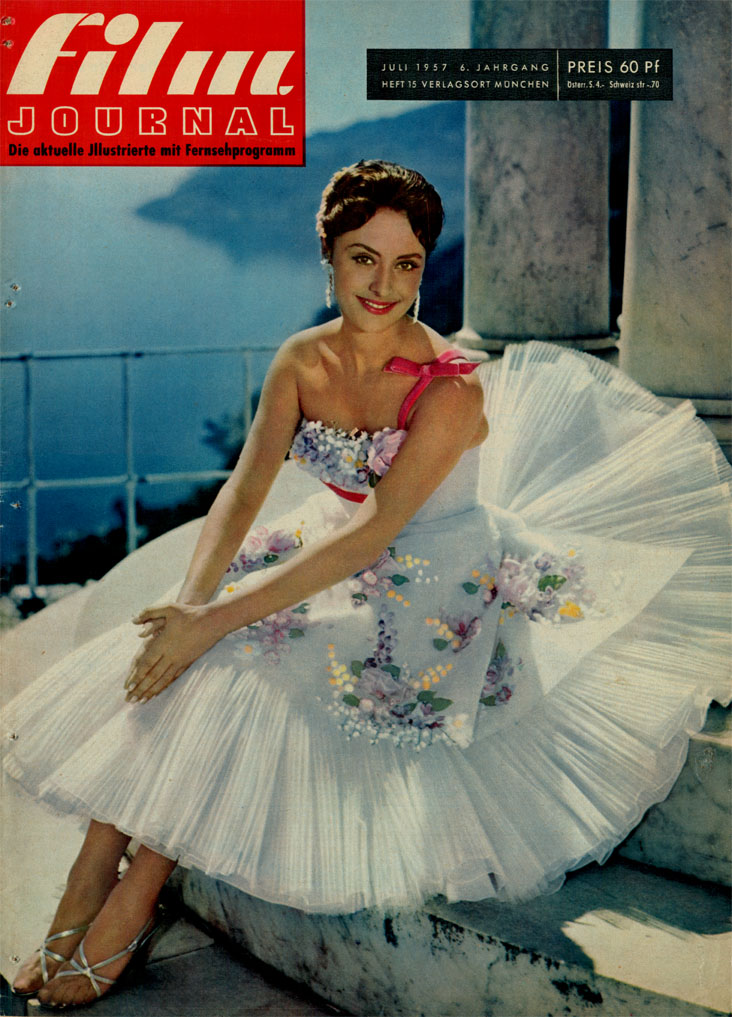 FILM JOURNAL (De) magazine side cover Issue 15 15 July 1957