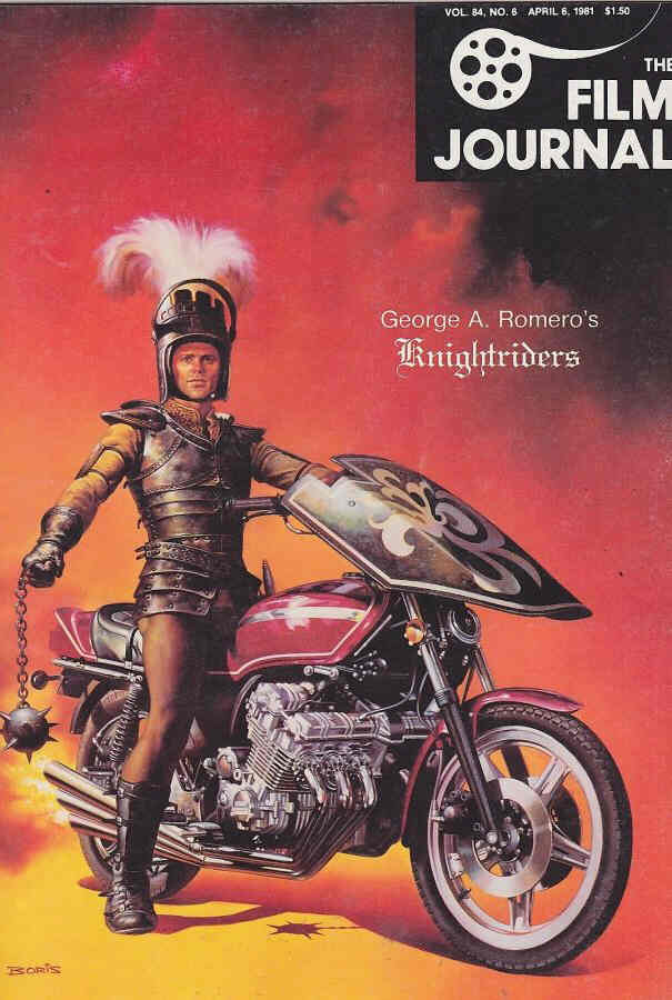 FILM JOURNAL INTERNATIONAL magazine side cover 6 April 1981