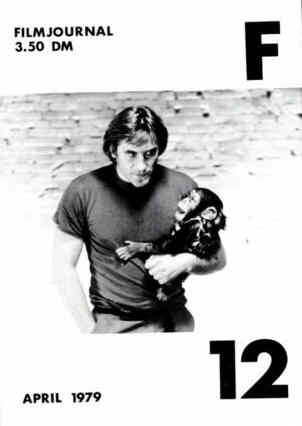 FILMJOURNAL F magazine side cover Issue 12 April 1979