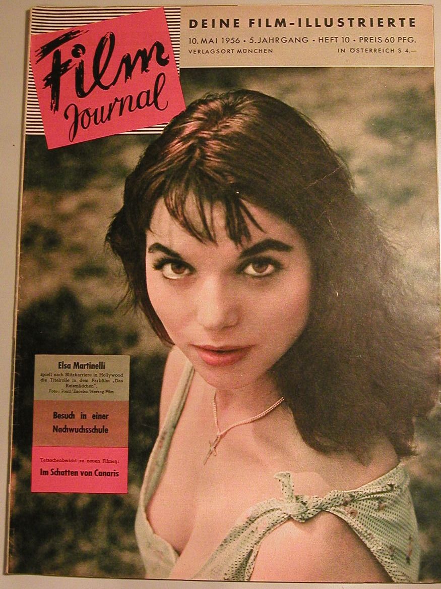 FILM JOURNAL (De) magazine side cover Issue 10 10 May 1956