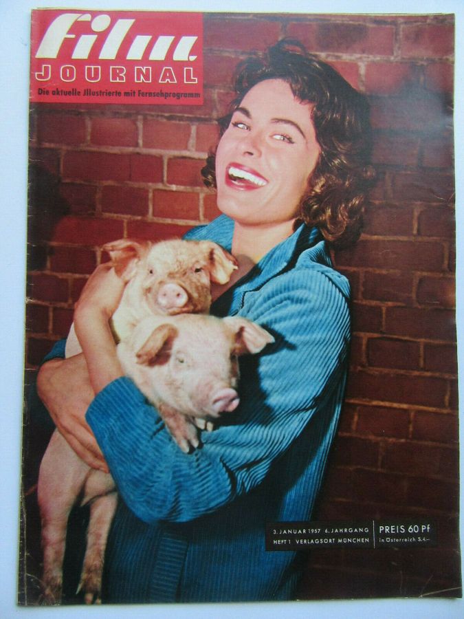FILM JOURNAL (De) magazine side cover Issue 1 3 January 1957
