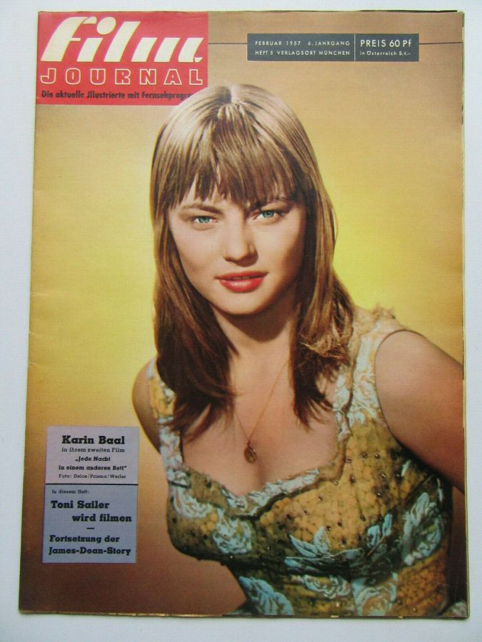 FILM JOURNAL (De) magazine side cover Issue 5  February 1957