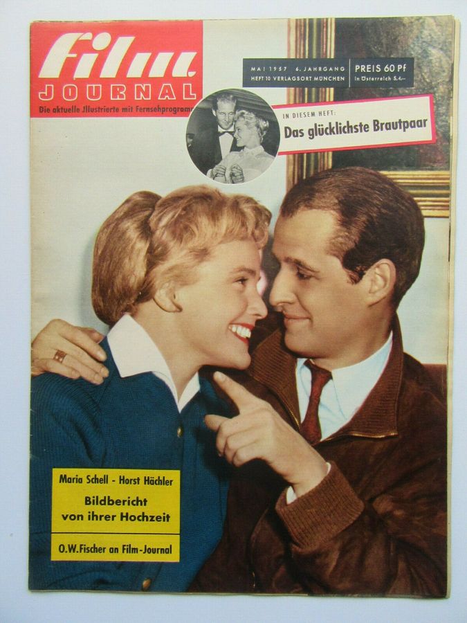 FILM JOURNAL (De) magazine side cover Issue 10  May 1957