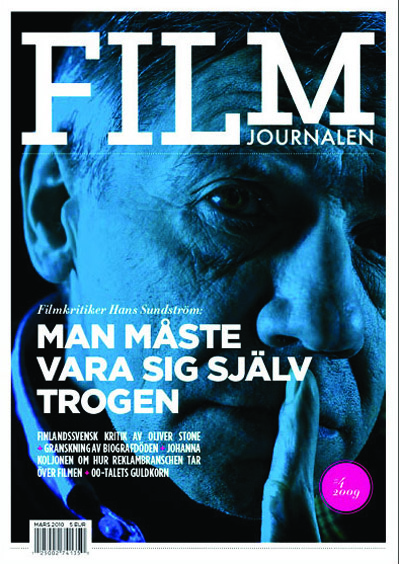 FILMJOURNALEN (FI) magazine side cover December 2009