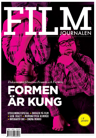 FILMJOURNALEN (FI) magazine side cover Issue 1 March/April/May 2010