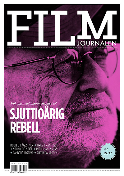 FILMJOURNALEN (FI) magazine side cover Issue 1 March/April/May 2011