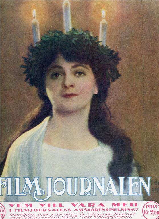 FILMJOURNALEN magazine side cover Issue 21  1921