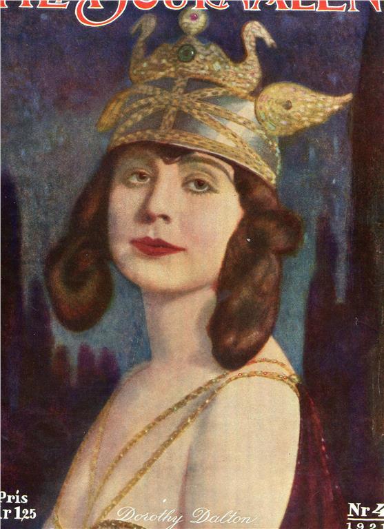 FILMJOURNALEN magazine side cover Issue 4  1921