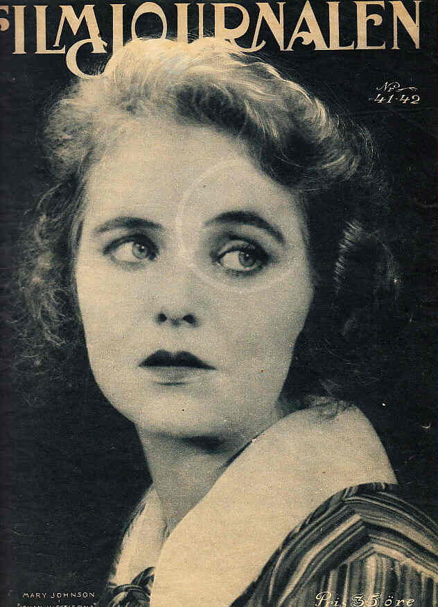 FILMJOURNALEN magazine side cover Issue 41-42 16 December 1923