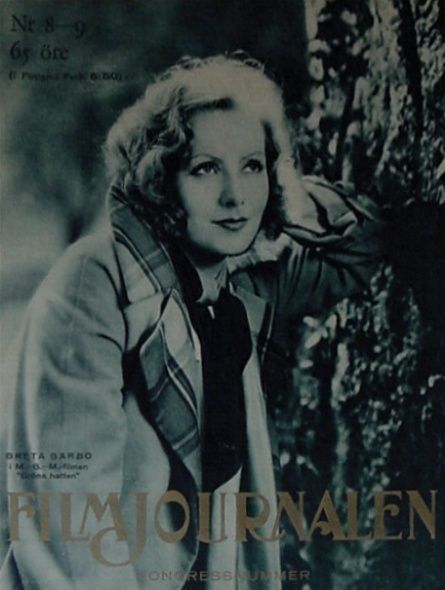 FILMJOURNALEN magazine side cover Issue 8  1929