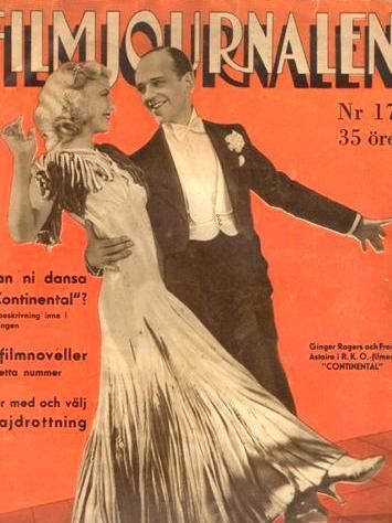 FILMJOURNALEN magazine side cover Issue 17  1935