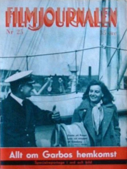 FILMJOURNALEN magazine side cover Issue 25  1935