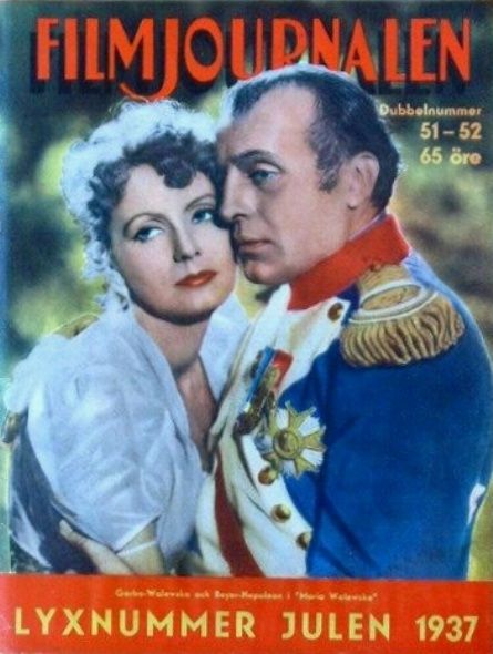 FILMJOURNALEN magazine side cover Issue 51-52  1937