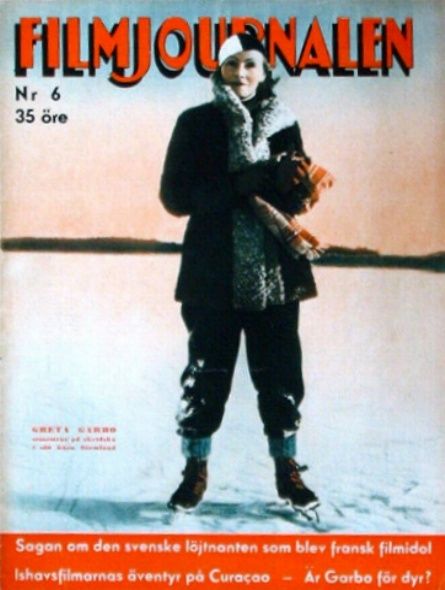 FILMJOURNALEN magazine side cover Issue 6  1938
