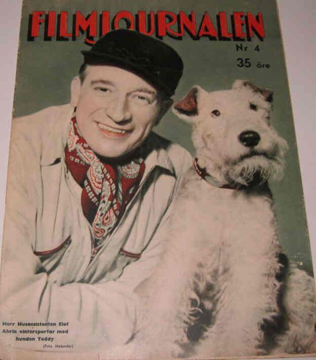 FILMJOURNALEN magazine side cover Issue 4  1939