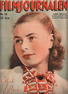 FILMJOURNALEN magazine side cover Issue 14  1939