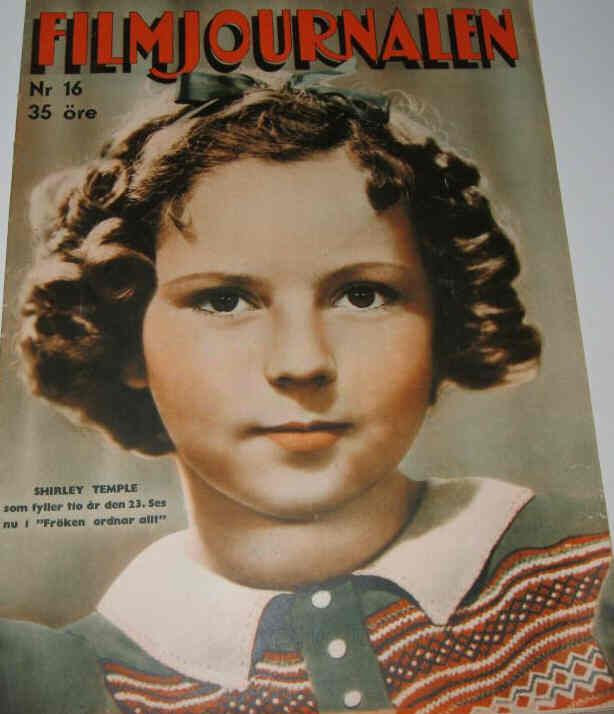 FILMJOURNALEN magazine side cover Issue 16  1939