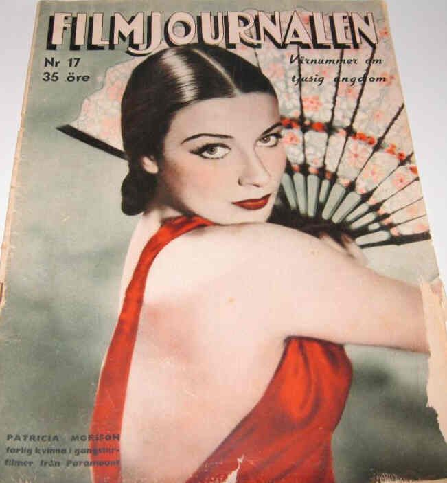FILMJOURNALEN magazine side cover Issue 17  1939