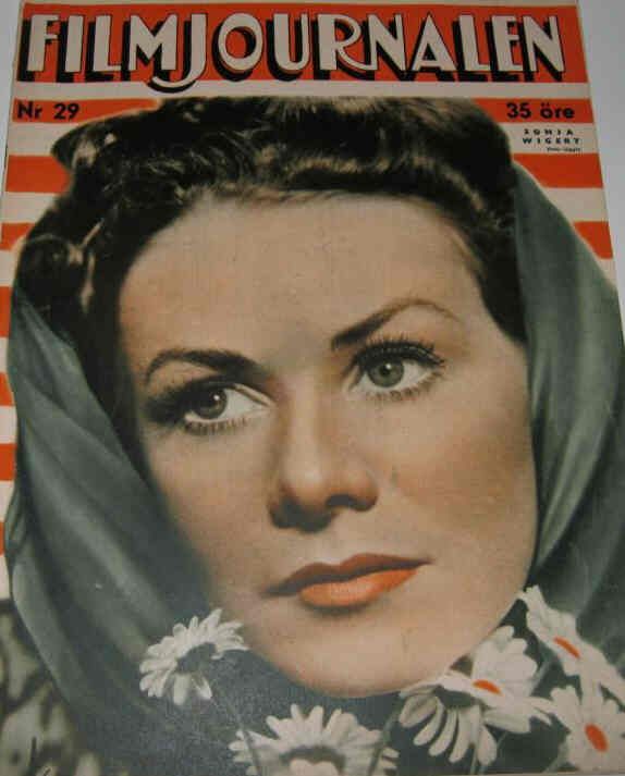 FILMJOURNALEN magazine side cover Issue 29  1939