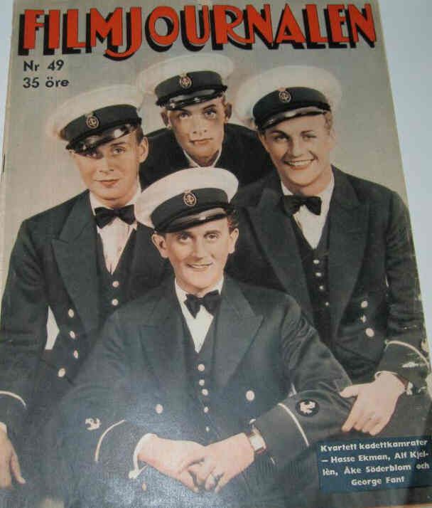 FILMJOURNALEN magazine side cover Issue 49  1939