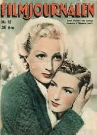 FILMJOURNALEN magazine side cover Issue 13  1939