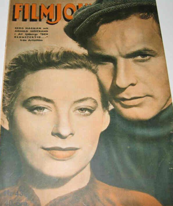 FILMJOURNALEN magazine side cover Issue 43  1940