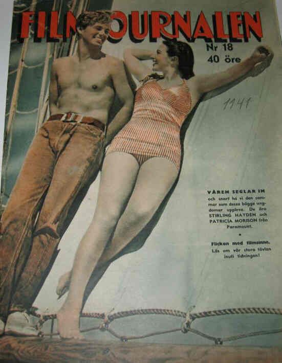 FILMJOURNALEN magazine side cover Issue 18  1941