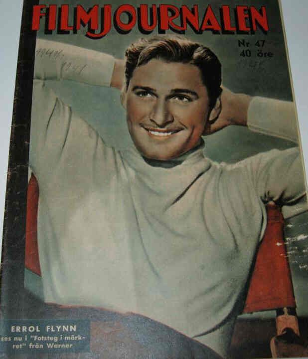FILMJOURNALEN magazine side cover Issue 47  1941