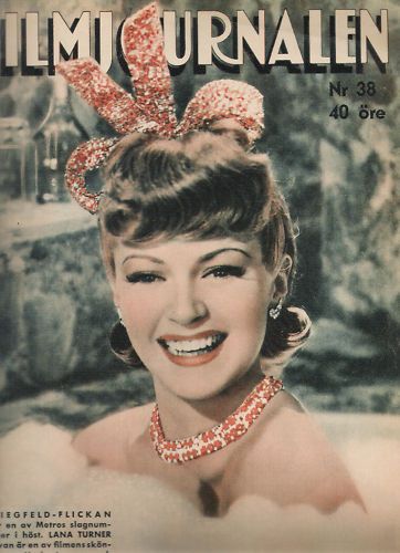 FILMJOURNALEN magazine side cover Issue 38  1941