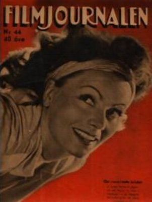 FILMJOURNALEN magazine side cover Issue 44  1942