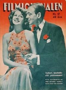 FILMJOURNALEN magazine side cover Issue 5  1943