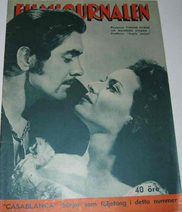 FILMJOURNALEN magazine side cover Issue 44?  1943