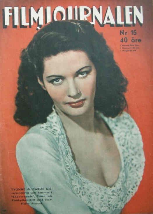 FILMJOURNALEN magazine side cover Issue 15  1946
