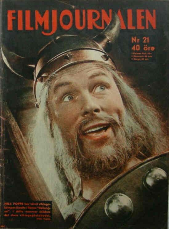 FILMJOURNALEN magazine side cover Issue 21  1946