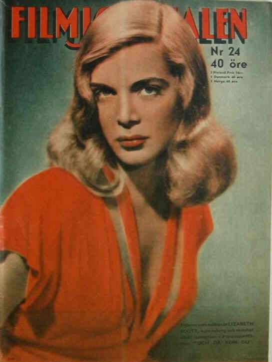 FILMJOURNALEN magazine side cover Issue 24  1946