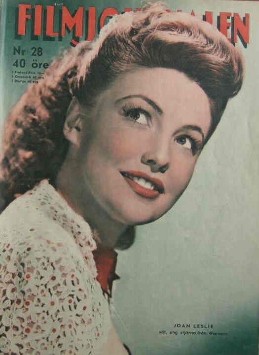FILMJOURNALEN magazine side cover Issue 28  1946