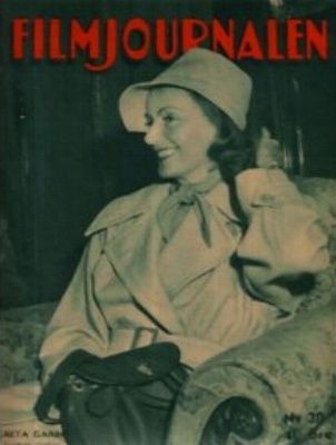 FILMJOURNALEN magazine side cover Issue 30  1946
